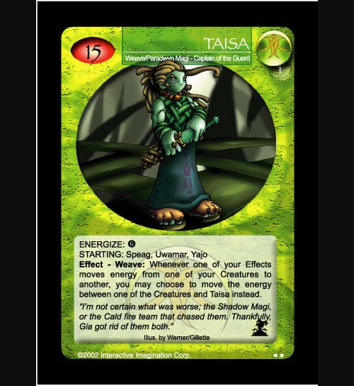 Taisa - Weave - Foil
